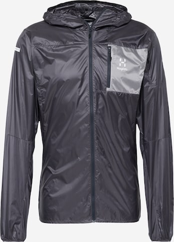 Haglöfs Athletic Jacket in Grey: front