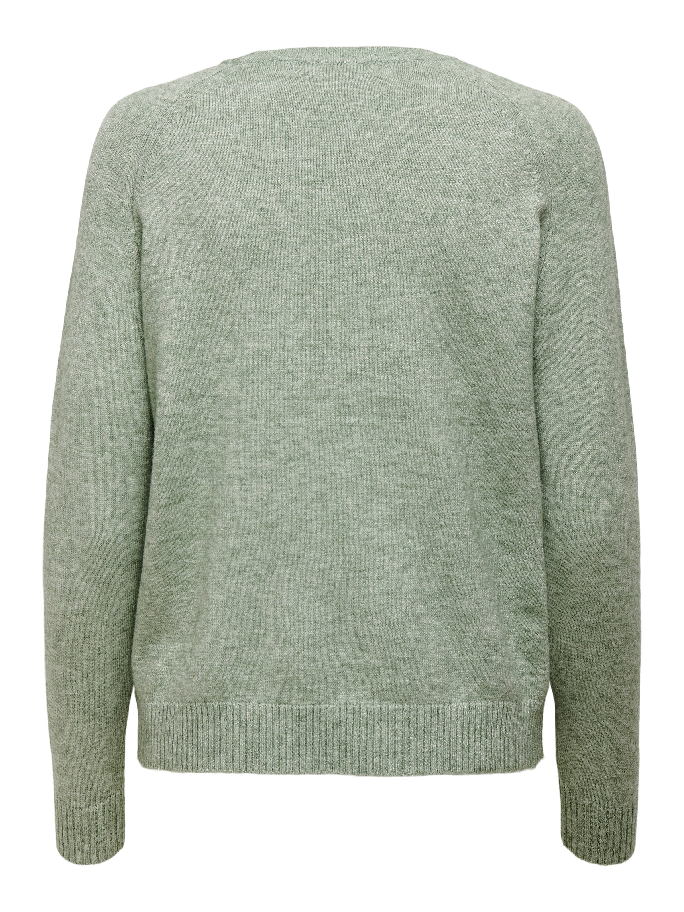 ONLY Pullover 'ONLLesly Kings' in Grün