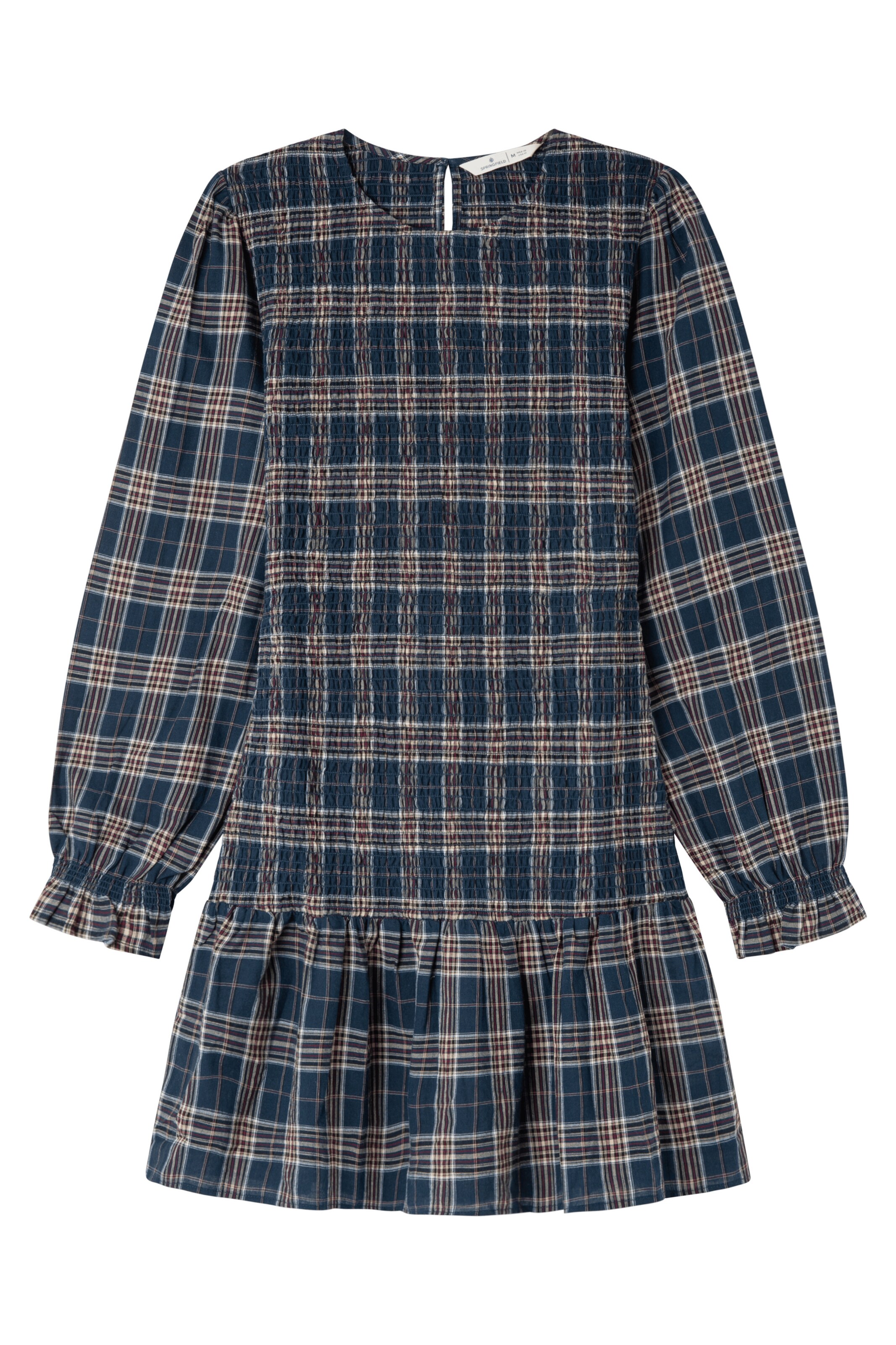 Springfield Jurk in Blauw: voorkant