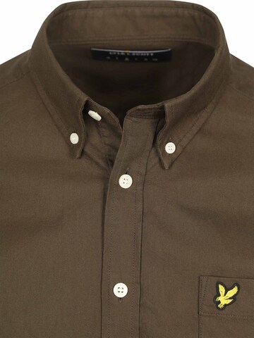 Lyle & Scott Regular fit Button Up Shirt in Green