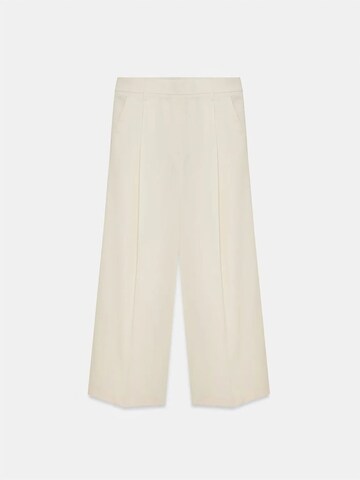 Dilvin Wide leg Pants in Beige