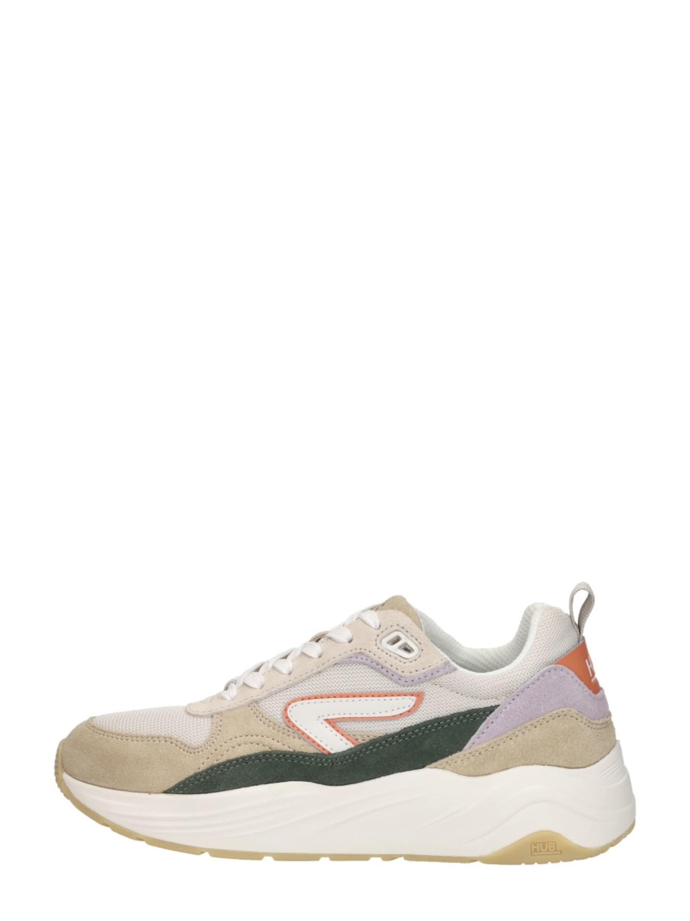 HUB Sneakers laag 'Glide' in Beige: voorkant