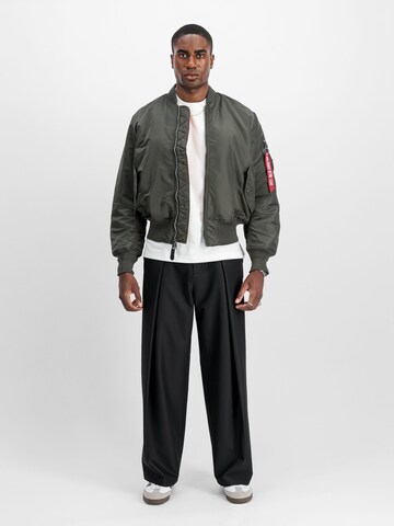 ALPHA INDUSTRIES Between-Season Jacket 'MA-1 Heritage' in Grey