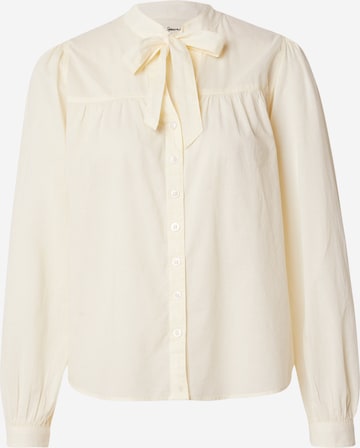 Chemisier Pepe Jeans en blanc : devant