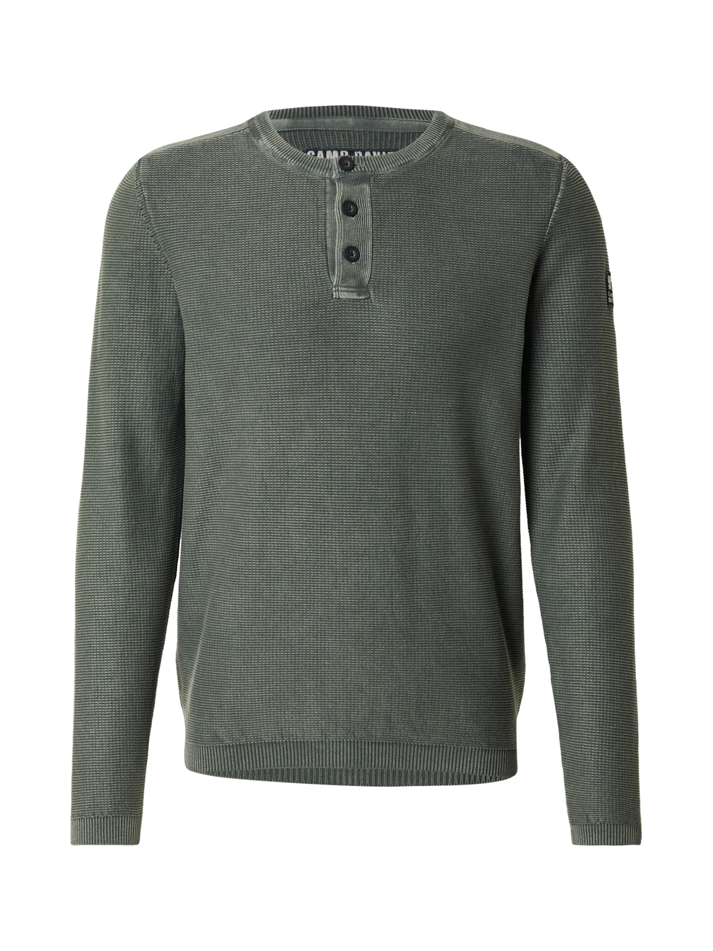 CAMP DAVID Πουλόβερ σε πράσινο: μπροστά