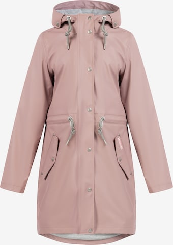 Manteau fonctionnel MYMO en rose : devant