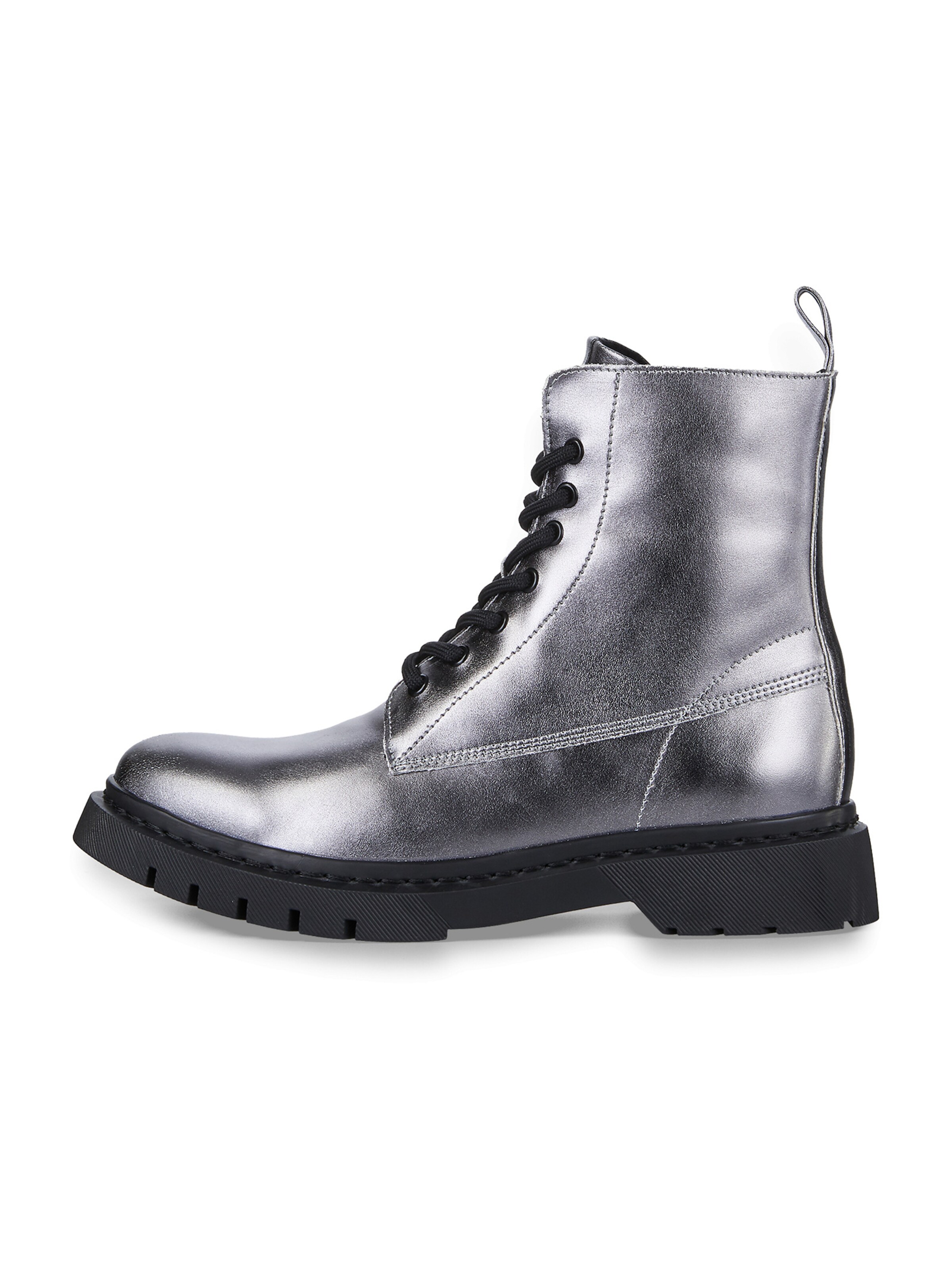 Tamaris - Botines con cordones en gris