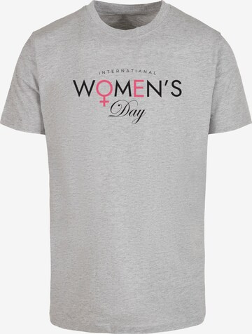 Maglietta 'WD - International Women's Day' di Merchcode in grigio: frontale