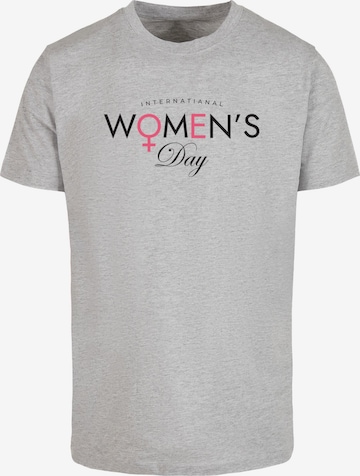 T-Shirt 'WD - International Women's Day' Merchcode en gris : devant