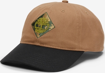 TIMBERLAND - Gorra en marrón: frente