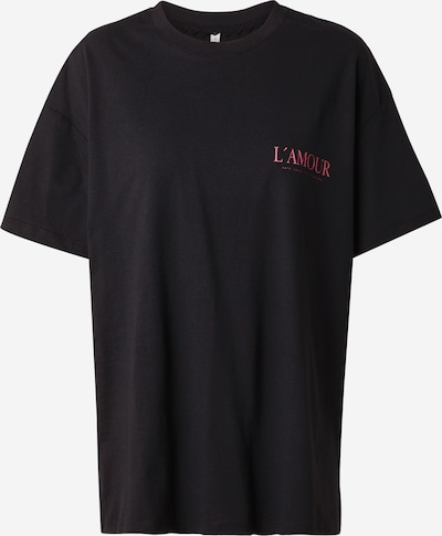 ONLY T-shirt 'SARA' en magenta / noir, Vue avec produit
