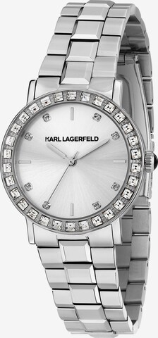 Karl Lagerfeld Uhr in Silber: Vorderseite
