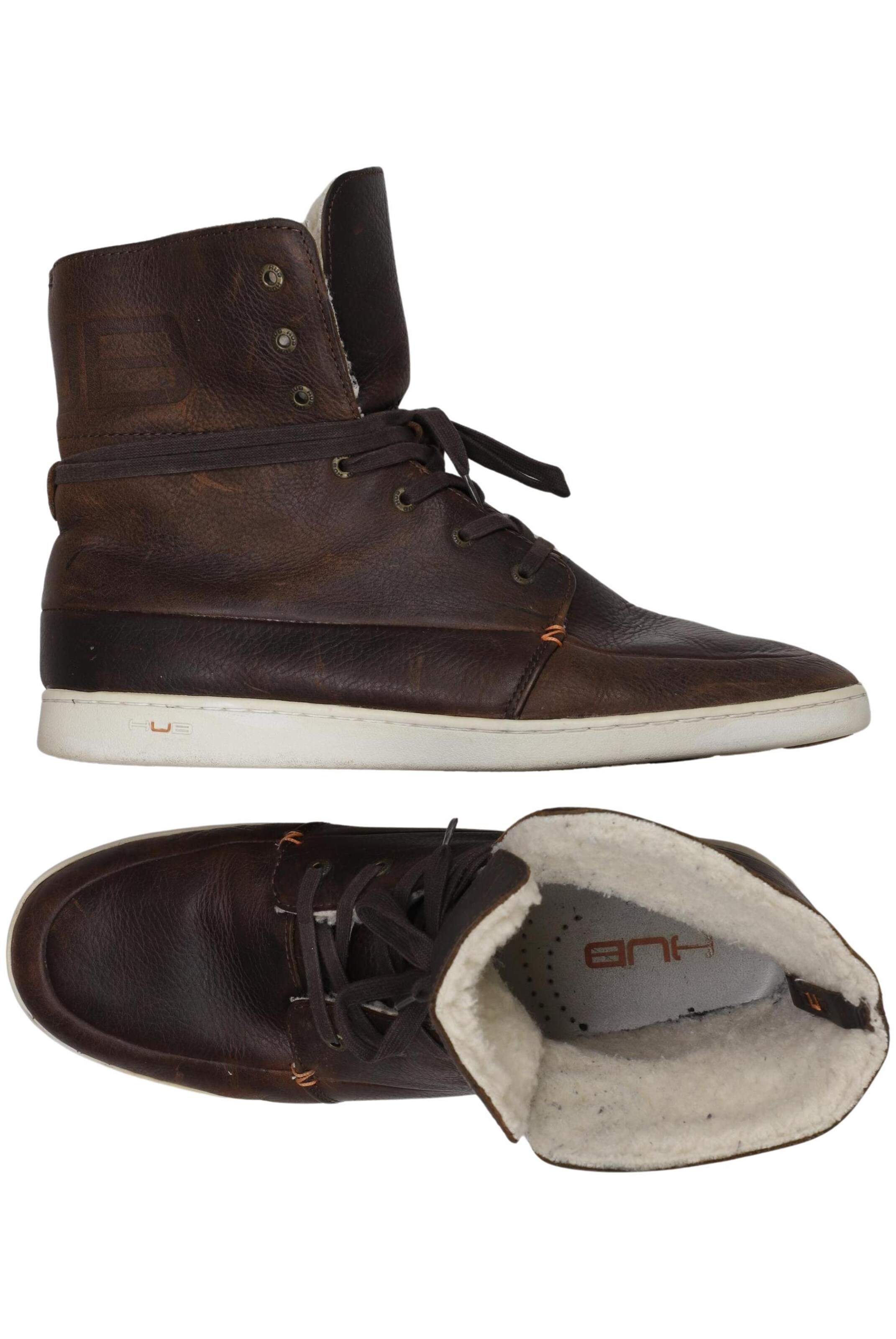 HUB Anke & Mid-Calf Boots in 47 in Brown: front