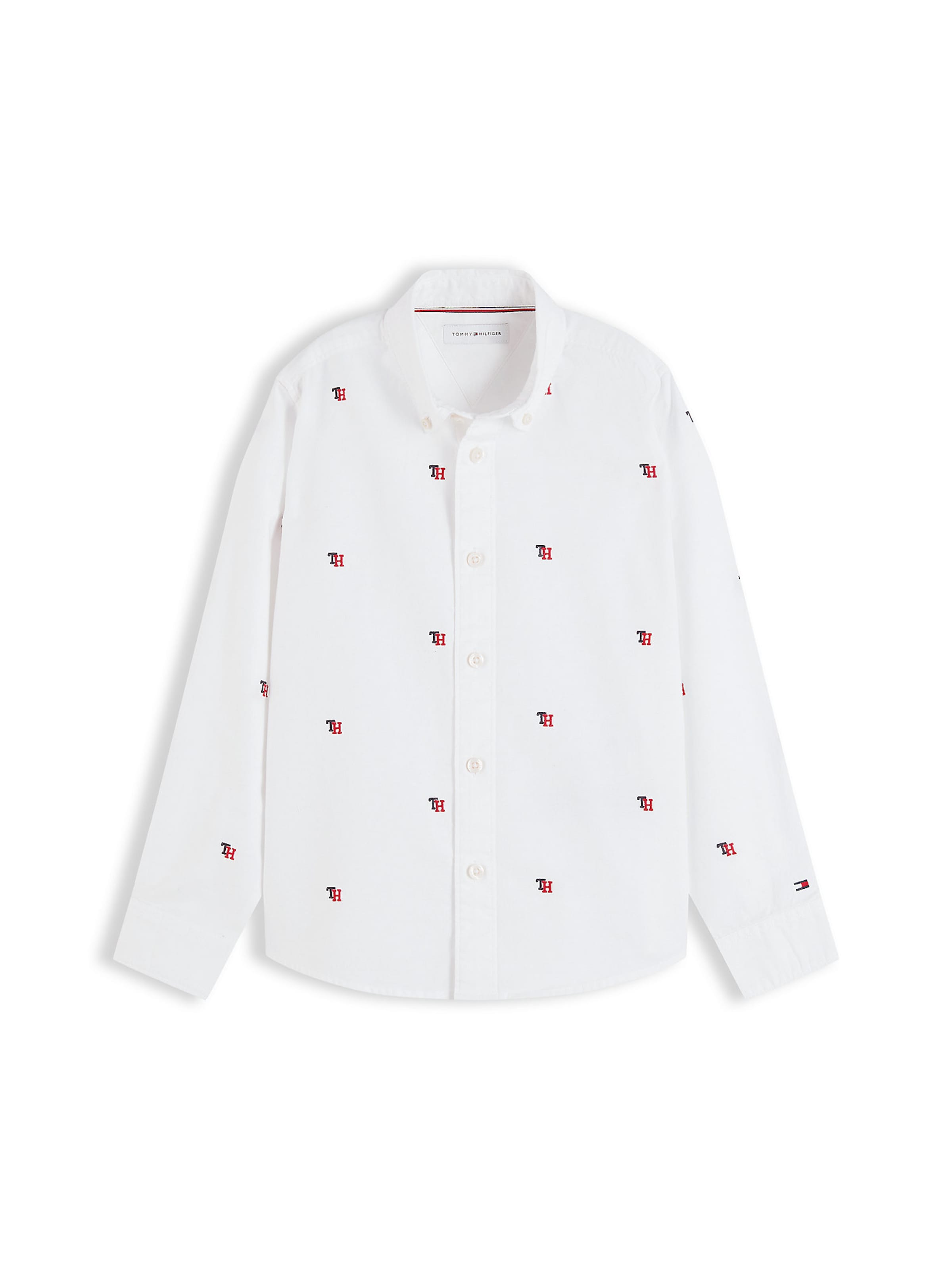 Coupe regular Chemise TOMMY HILFIGER en blanc : devant