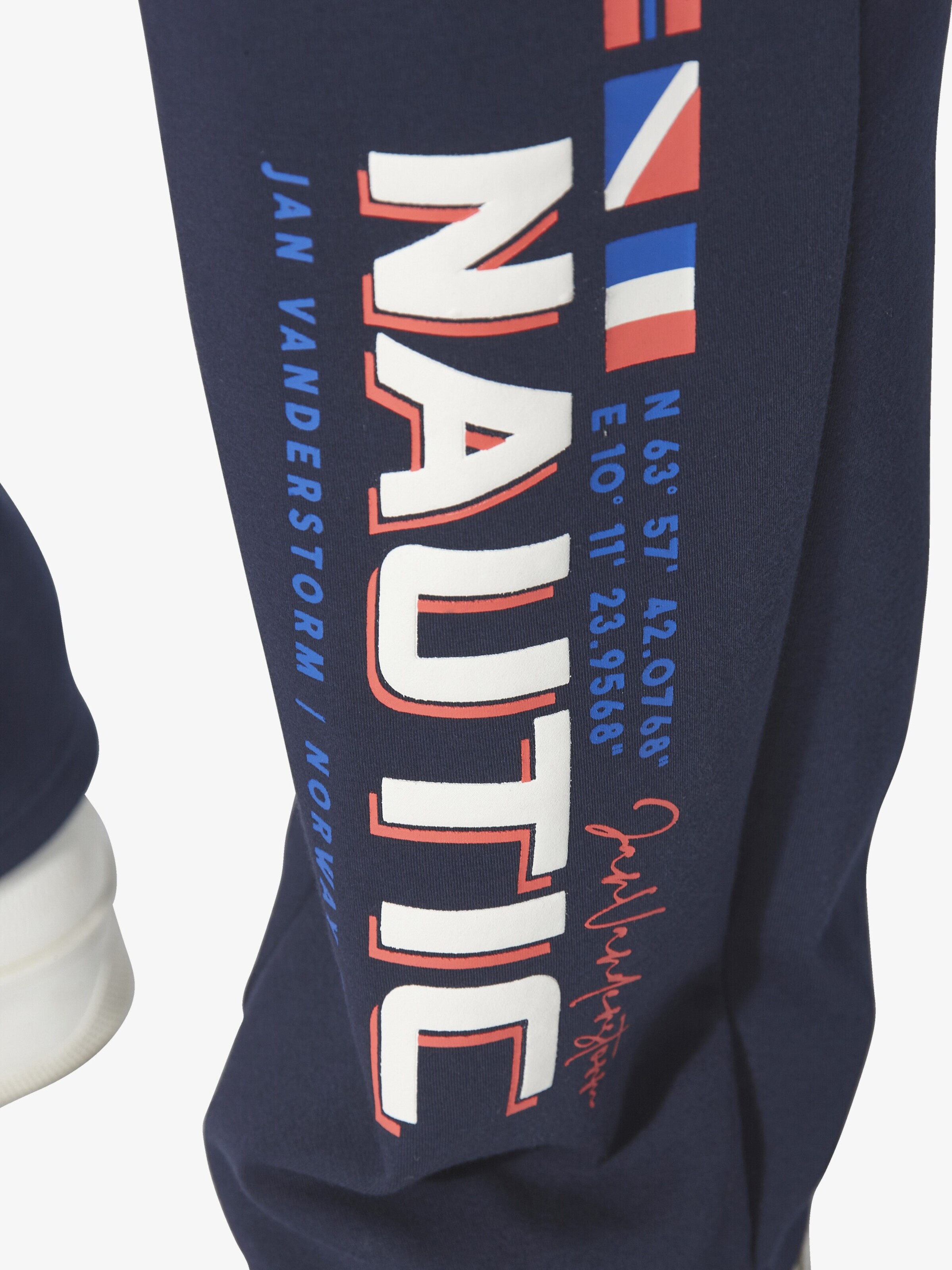 Jan Vanderstorm Loosefit Jogginghose ' Holdhelm ' in Blau