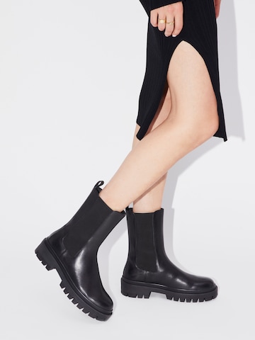 Chelsea Boots 'Sydney' LeGer by Lena Gercke en noir