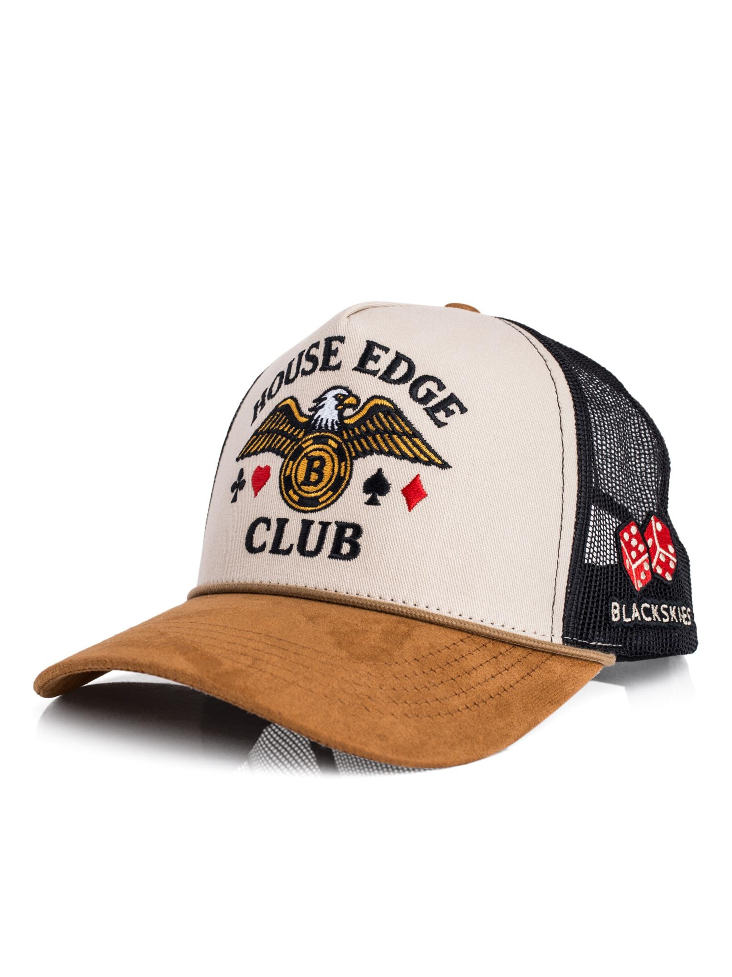 Blackskies Cap 'Trucker Cap' in Beige: front