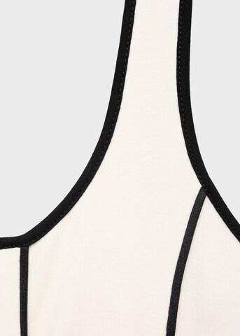 MANGO Kleid 'Bico' in Beige