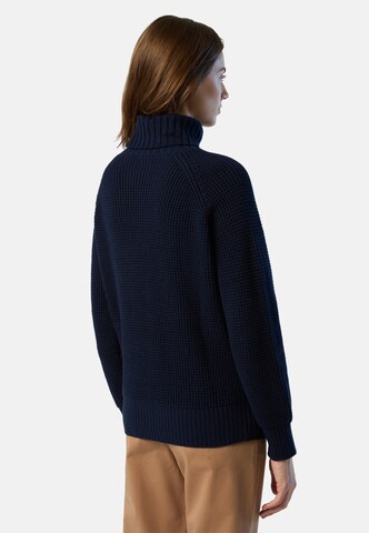 North Sails Rollkragenpullover in Blau