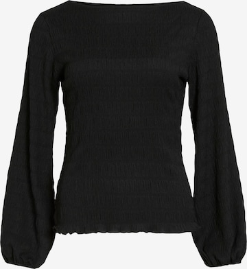 VILA Bluse 'VIINGRID' i sort: forside