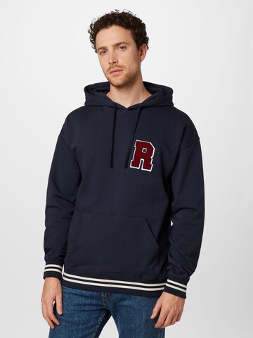 Revolution Sweatshirt in Blauw: voorkant