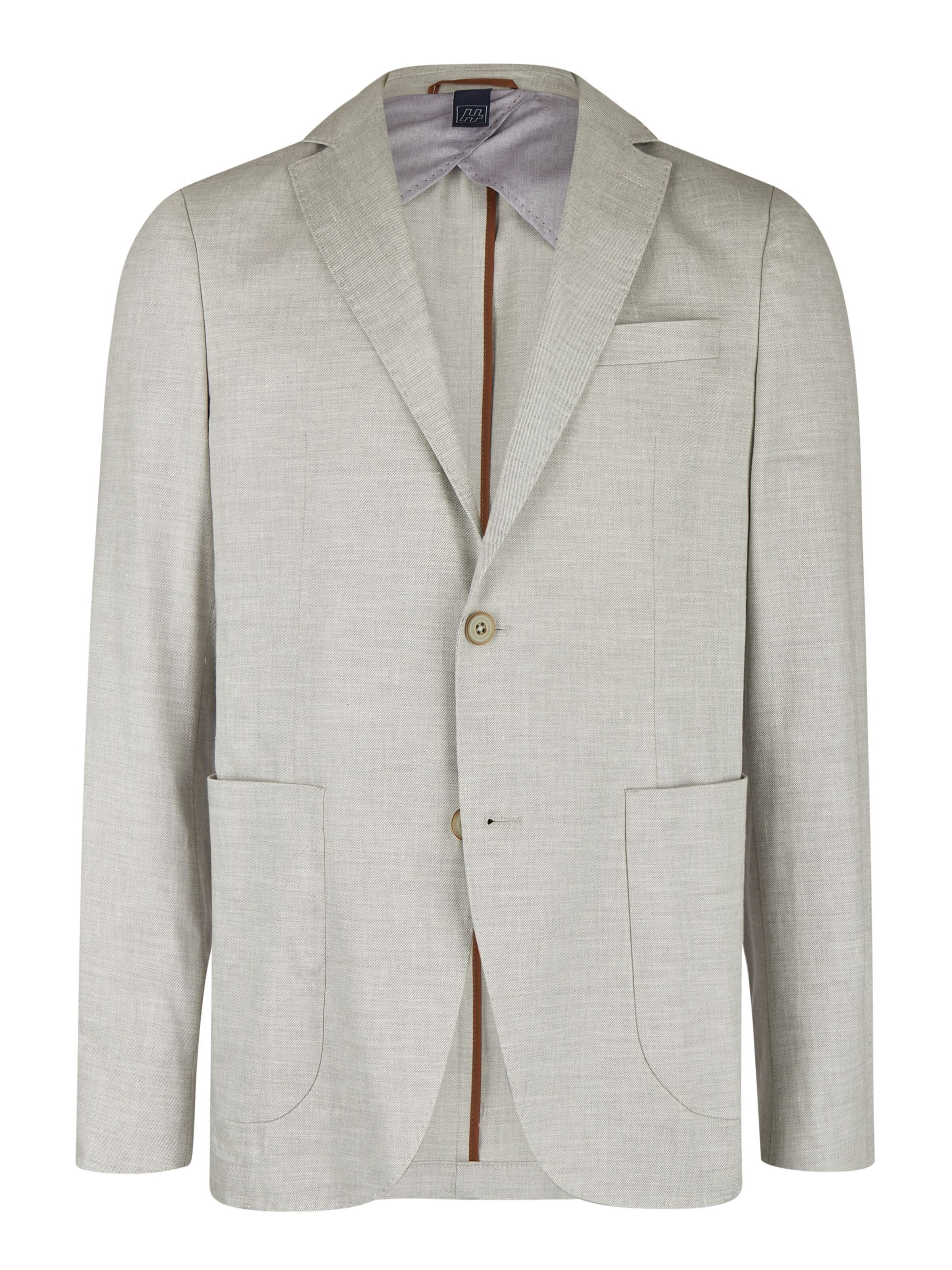 HECHTER PARIS Comfort fit Colbert in Grijs: voorkant