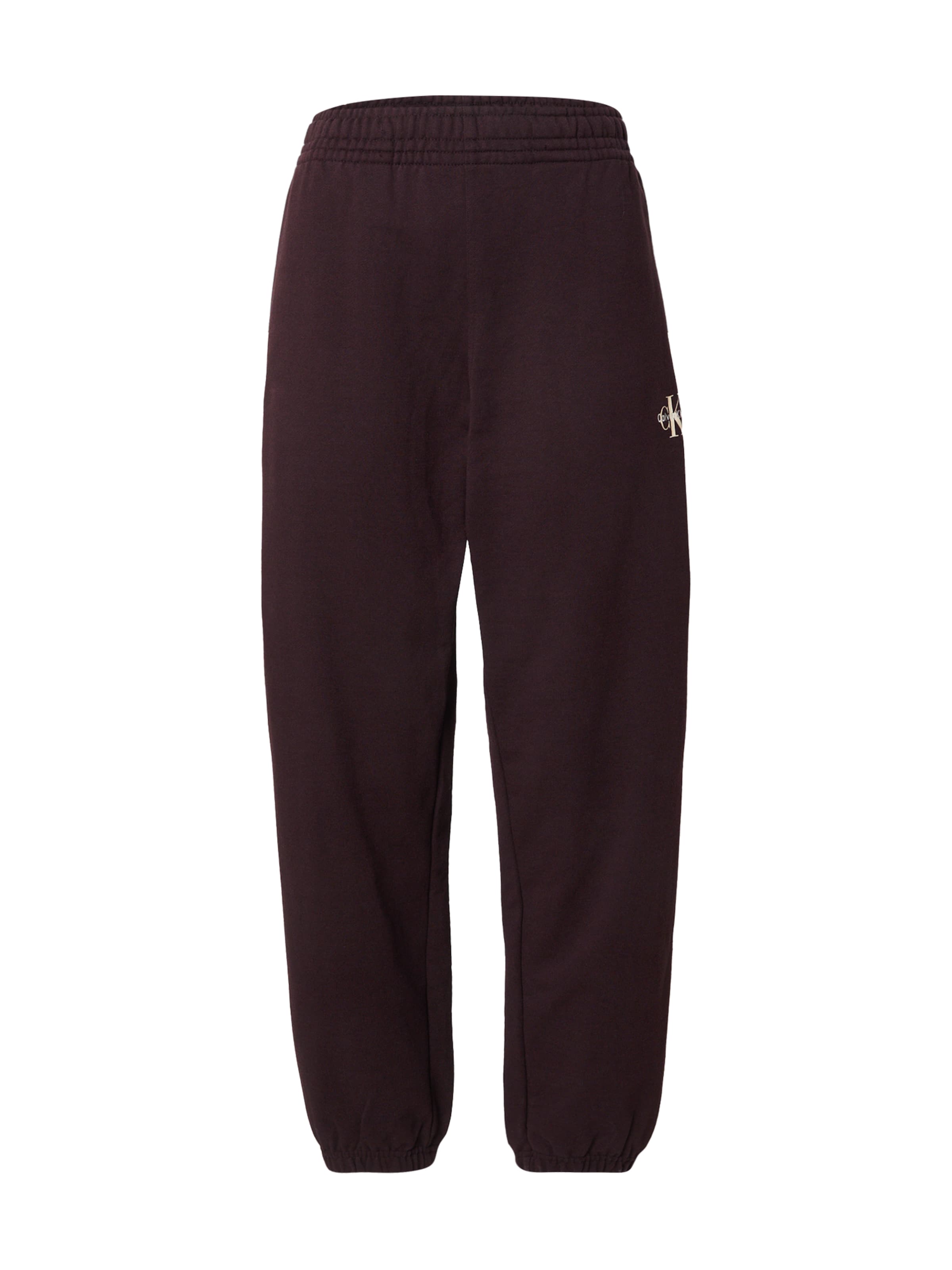 Pantalon Calvin Klein Jeans en violet : devant