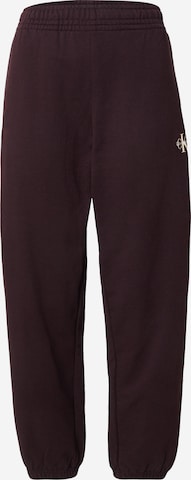 Calvin Klein Jeans Pants in Purple: front