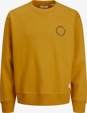 R.D.D. ROYAL DENIM DIVISION Sweatshirt 'Carl' in Orange: front