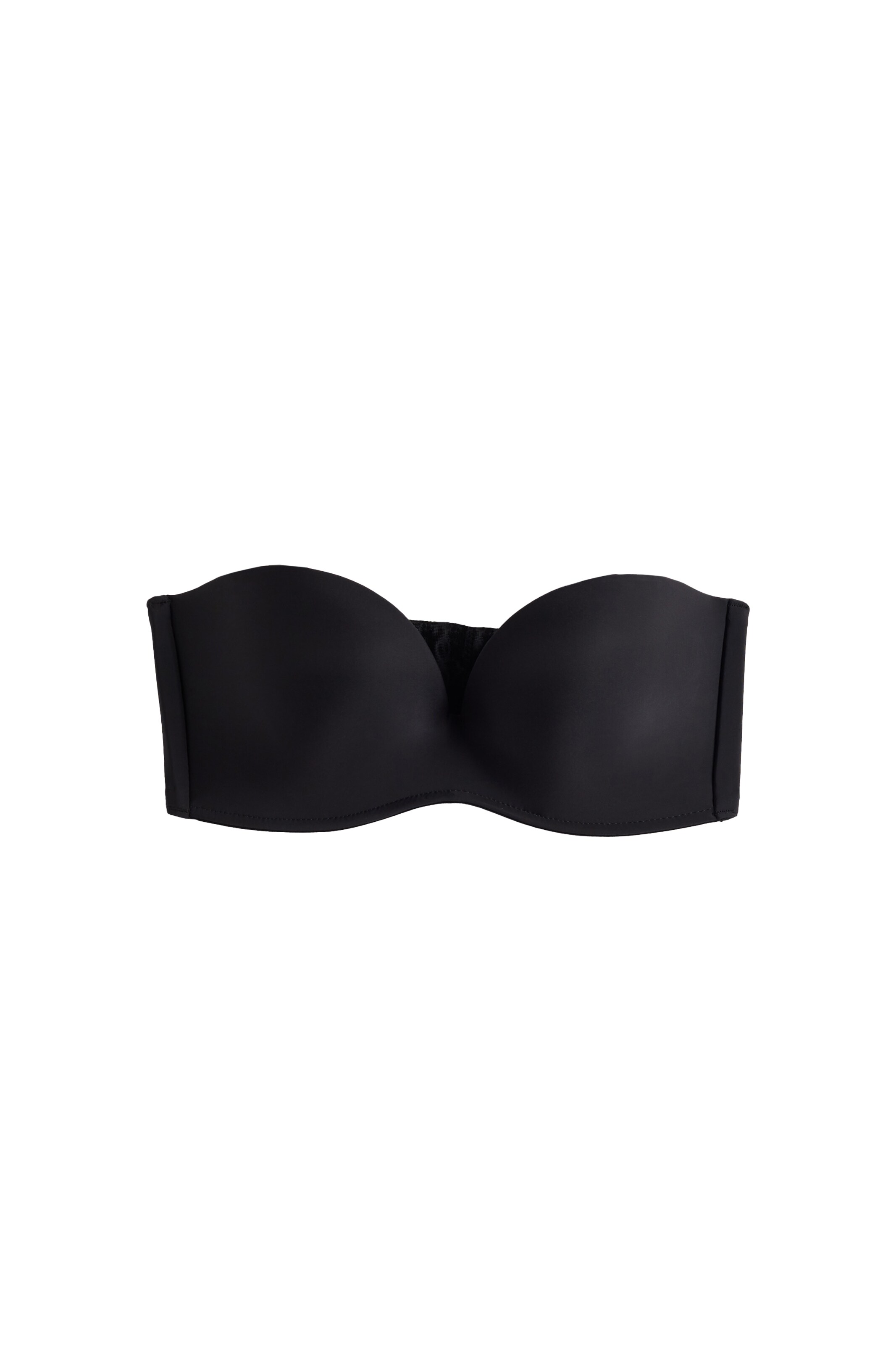 INTIMISSIMI Bandeau Bra in Black: front