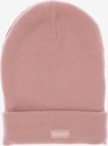 HOLLISTER Hat & Cap in One size in Pink: front