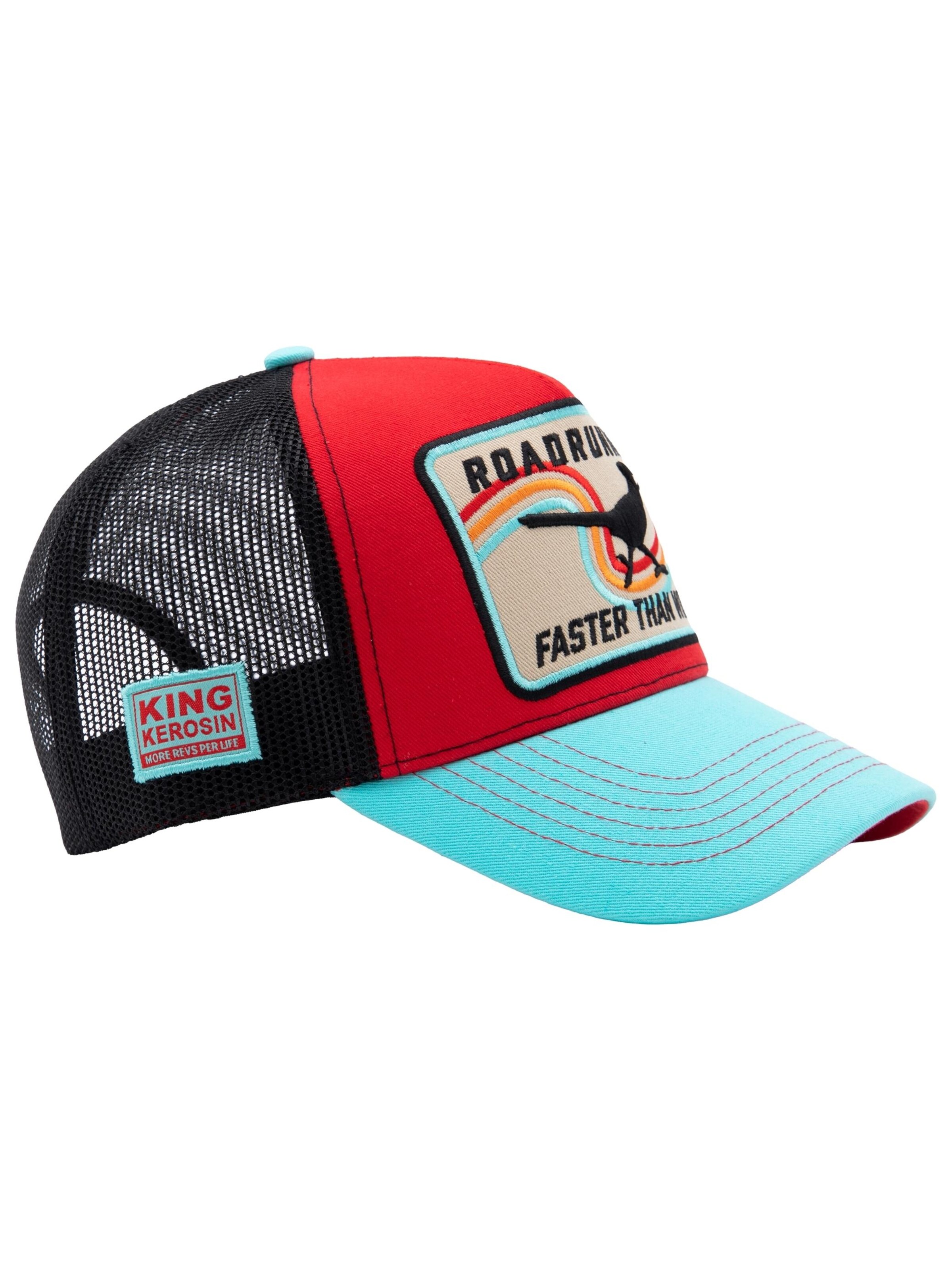 King Kerosin Cap 'Roadrunner' in Red