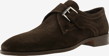 Basics from Amsterdam Lace-Up Shoes ' FREDERIK B AMS S ' in Brown: front
