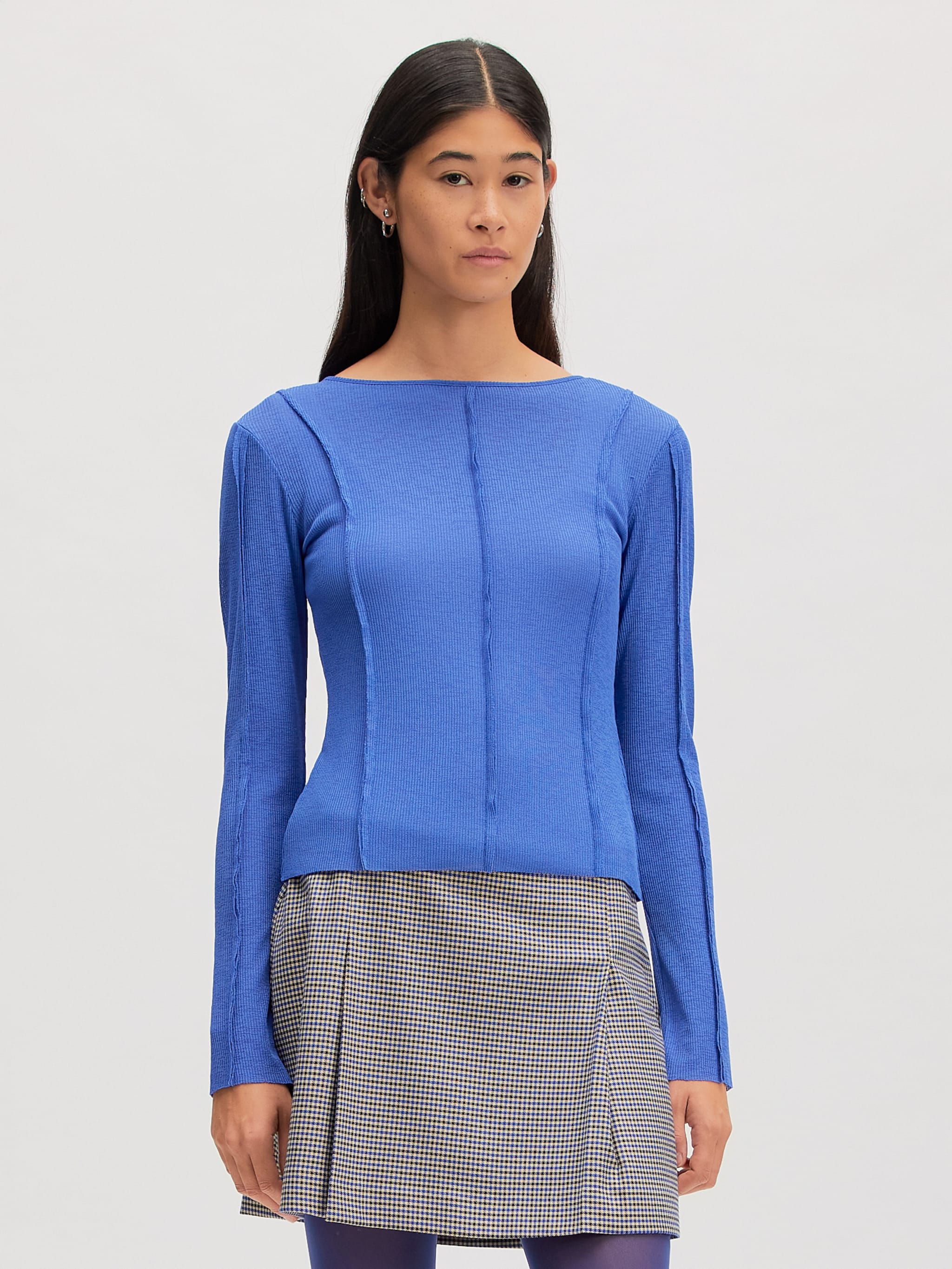 EDITED Nieuwigheden Shirt 'Halima' Blauw