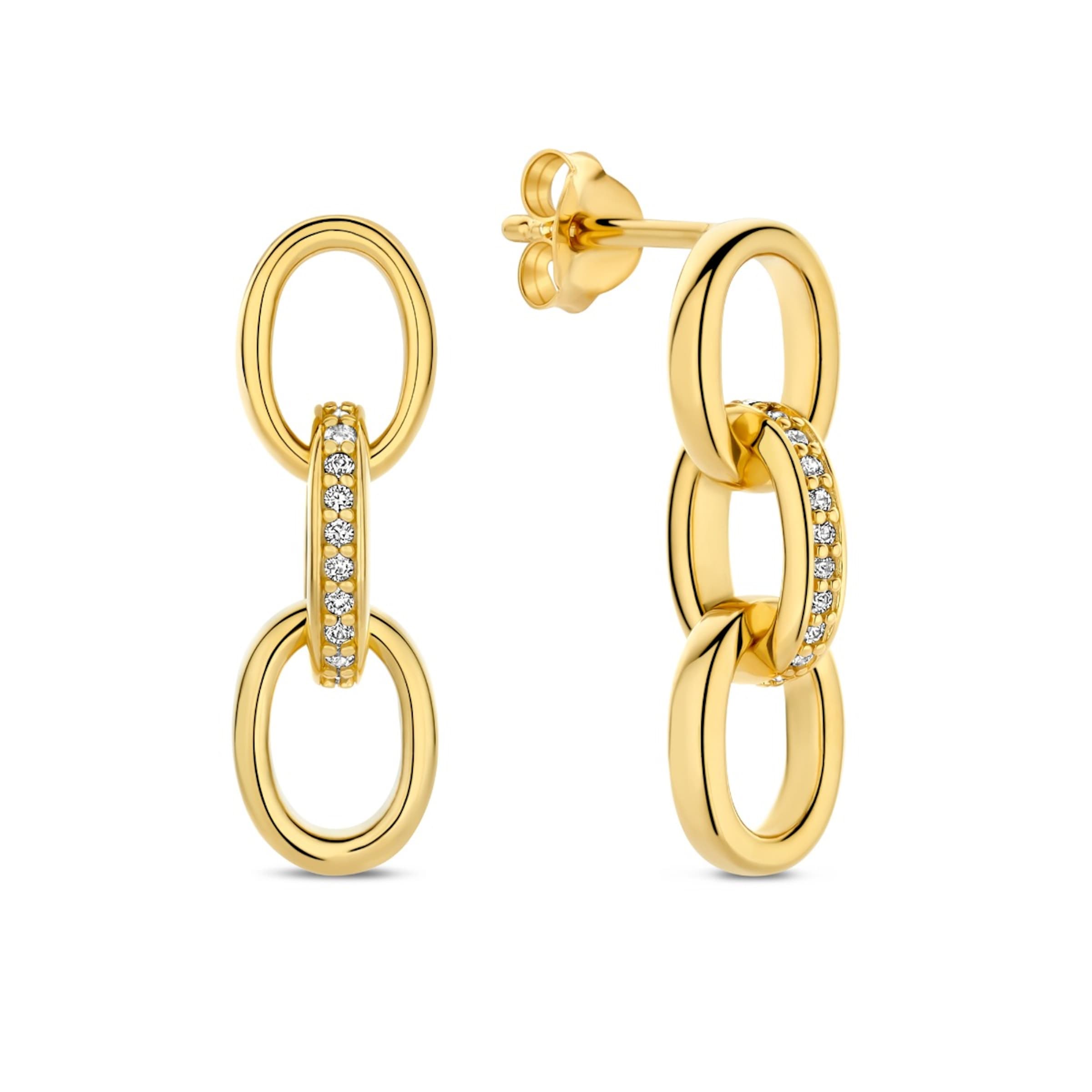 Parte di Me Ohrringe in Gold: Vorderseite