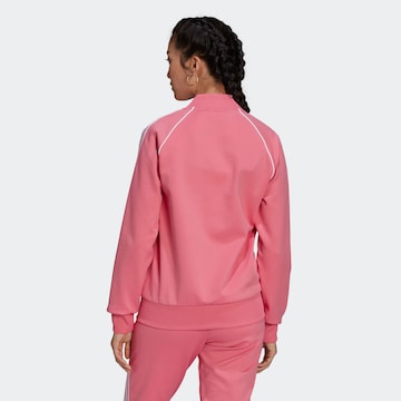 ADIDAS ORIGINALS Zip-Up Hoodie in Pink