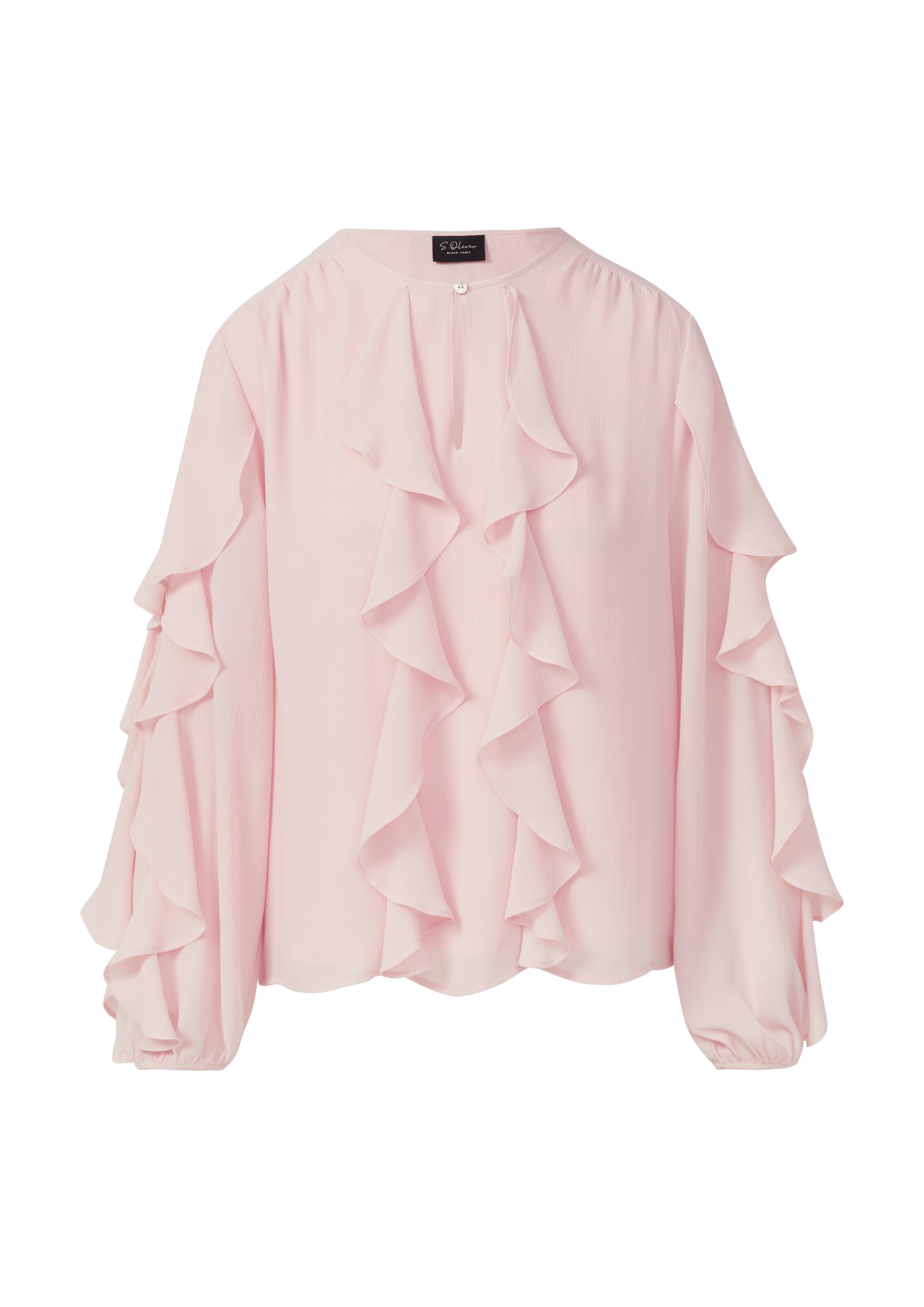 s.Oliver BLACK LABEL Blouse in Roze: voorkant