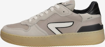Baskets basses 'Smash' HUB en beige : devant
