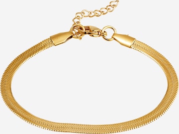 Fräulein Wunder Bracelet 'Snake' in Gold: front