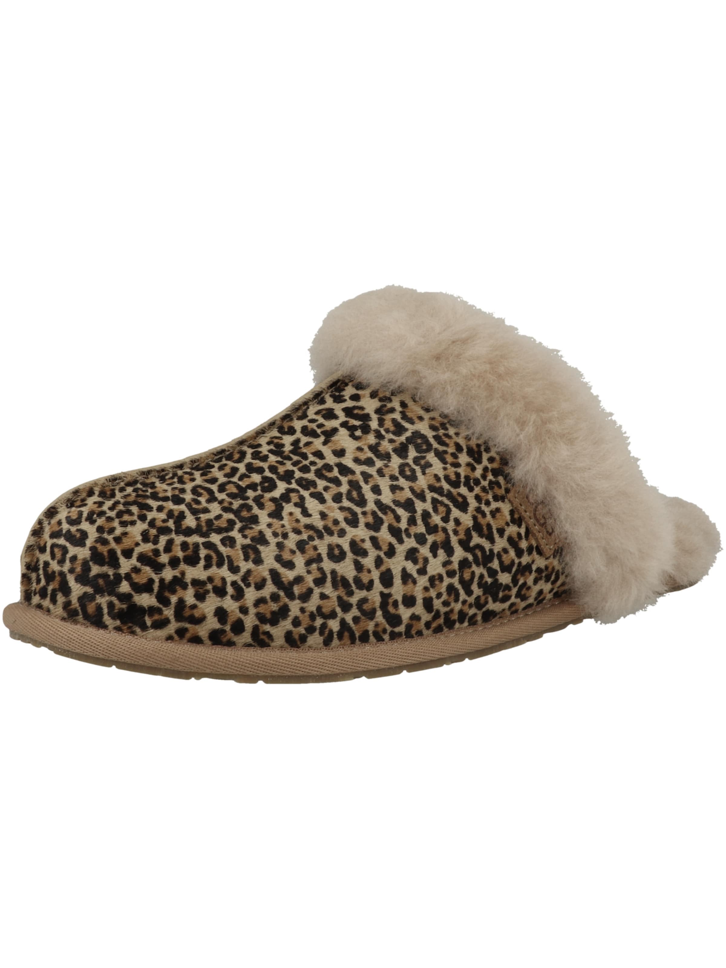 UGG Huisschoenen 'Scuffette II Speckles' in Beige: voorkant