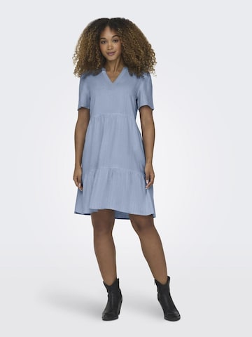 Robe 'TIRI-CARO' ONLY en bleu