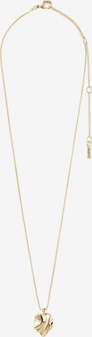 Pilgrim Necklace 'Em' in Gold: front