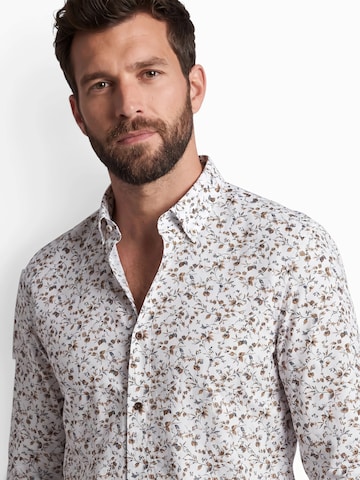 OLYMP Regular fit Button Up Shirt in White