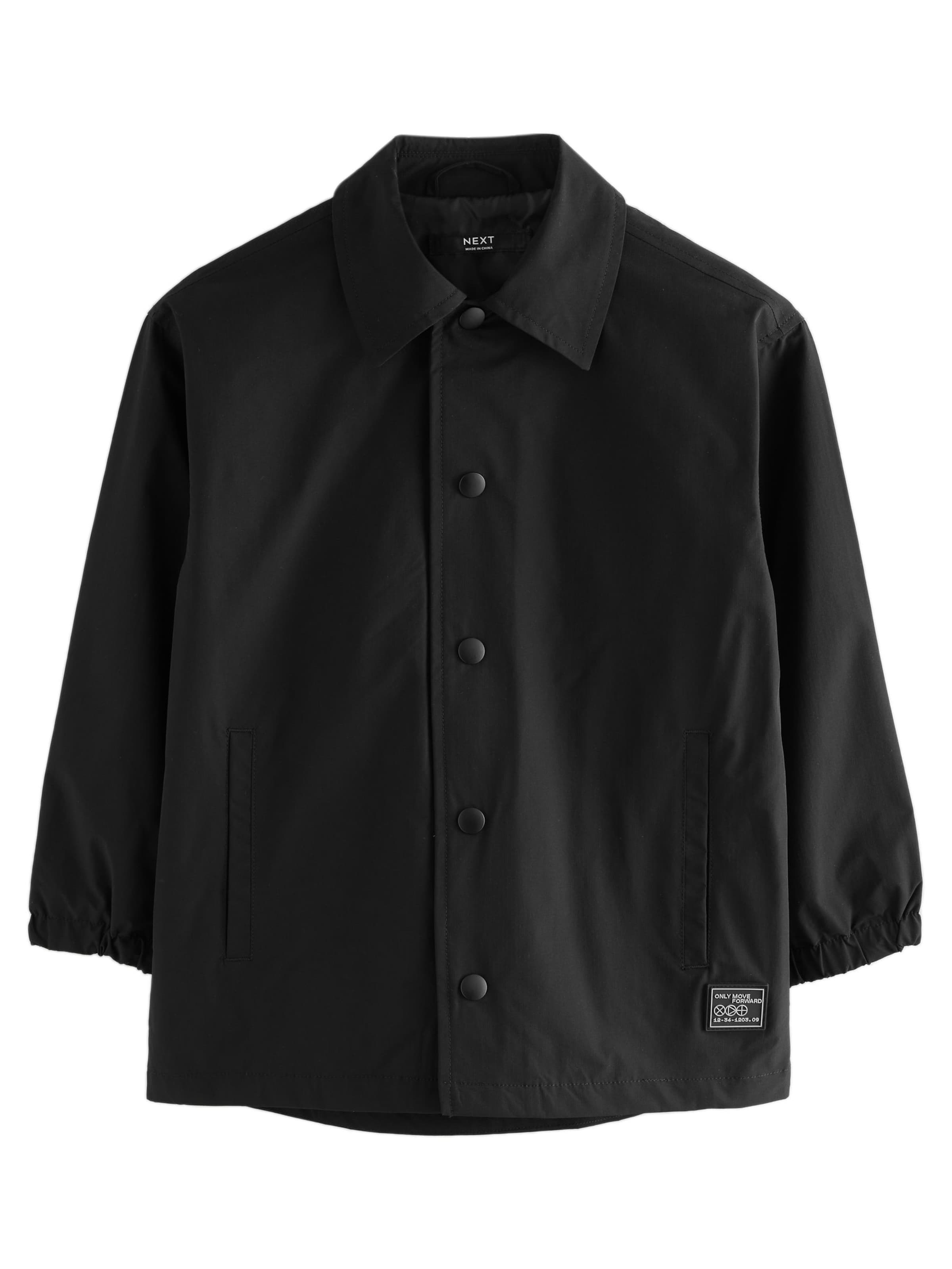 Regular fit Camicia di Next in nero: frontale