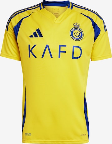 ADIDAS PERFORMANCE Functioneel shirt 'Al Nassr FC 24/25 Ronaldo' in Geel: voorkant