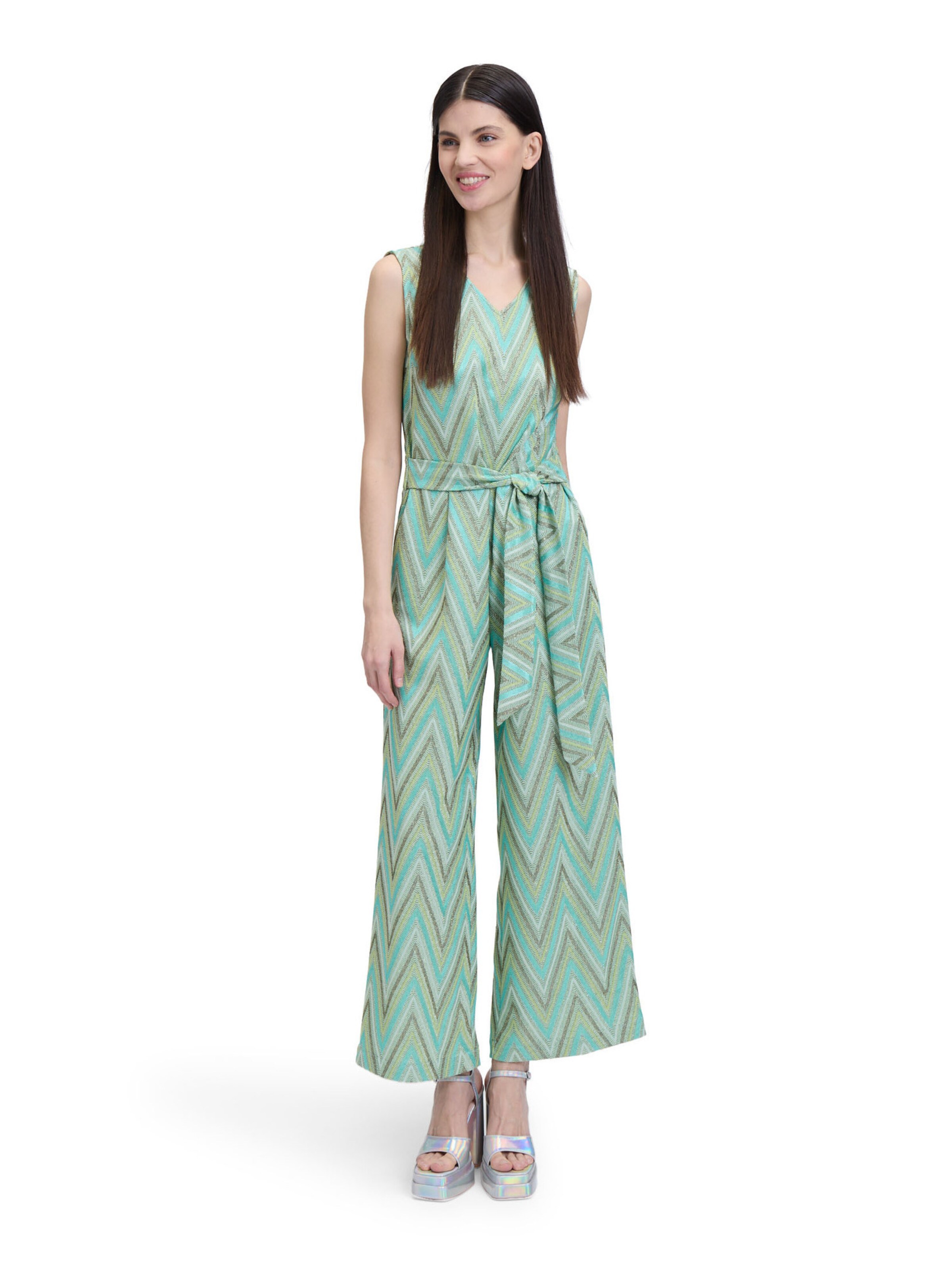 Cartoon Jumpsuit in Green
