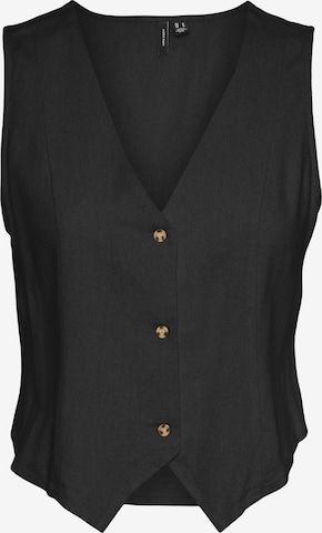 Gilet 'VMMYMILO' VERO MODA en noir : devant