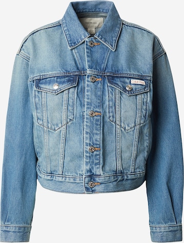 mėlyna Calvin Klein Jeans Demisezoninė striukė: priekis