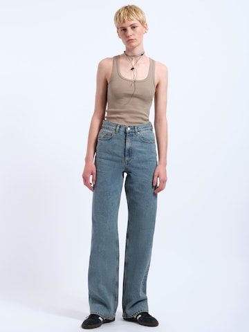 Dr. Denim Regular Jeans 'Echo High Straight'‌‌‌‌‌‌‌‌‌‌ in Blau