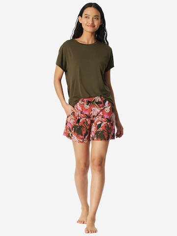 Pantalon de pyjama ' Mix & Relax ' SCHIESSER en orange